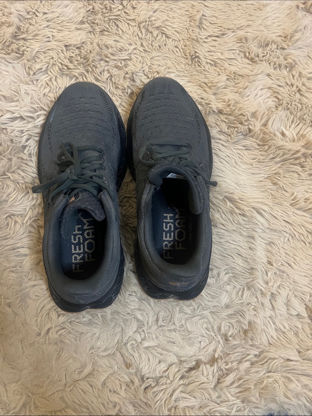 New Balance Women’s Fresh Foam 1180 Athletic Shoes - Black with Gum Accent - Picture 4 of 7
